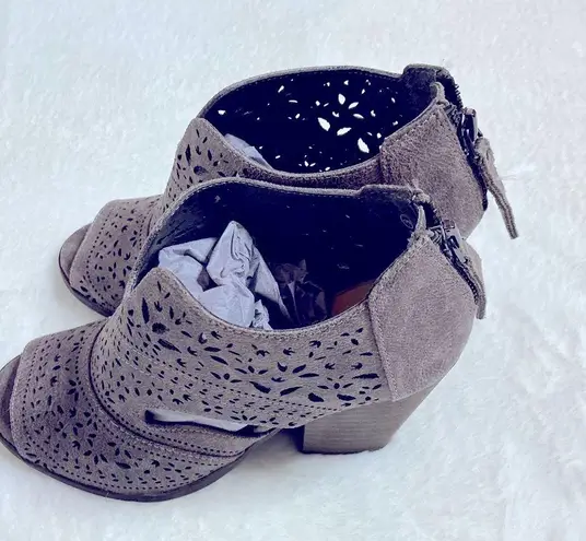 Not Rated Brown Ankle Boots with Elegant Detailing