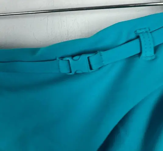 ANDIE NWT Swim The Riviera Bikini Bottom Flat Belt Bright Blue Size XL NEW