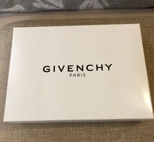 Givenchy Silver Antigona Leather Pouch