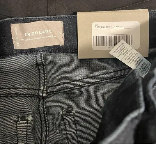 Everlane NWT  Authentic Bootcut Stretch Slim Dark Blue Jeans