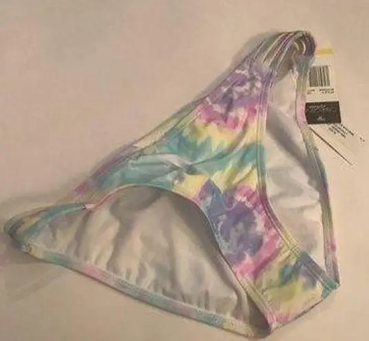 California Waves  Pastel Tie Dye Bikini Bottom Size Medium NWT