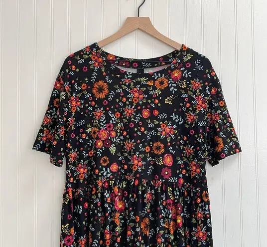 Agnes & Dora Kahlo Mini Dress Baby Suede in Wildwood Flower Size M (8/10) NWT
