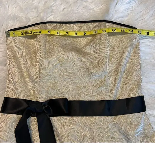 Gunne Sax VTG 90s Jessica McClintock for Strapless Formal Dress Size 7 Prom