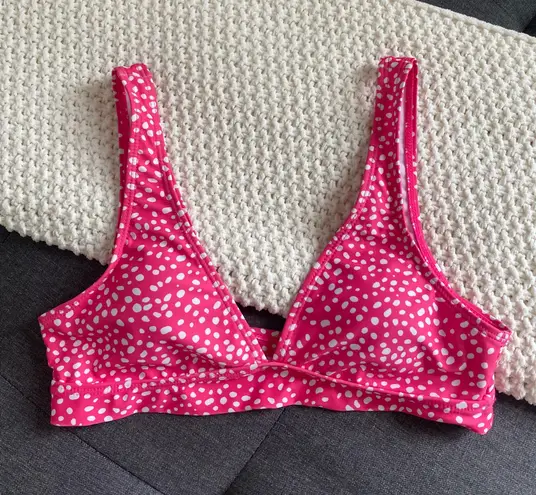 Bikini Top Pink Size M