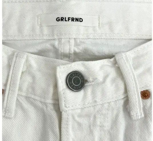 GRLFRND Karolina White Flag High Rise Rigid Denim
Skinny Ankle Jeans Size 26