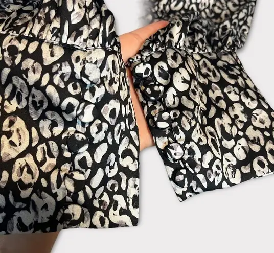 L'Academie L’Academie Revolve The Joyce Mini Dress in Abstract Cheetah Size Medium NWT