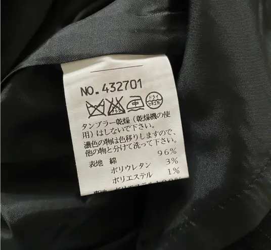 Napist Women's Work Office Business Stripes Pencil Skirt Black