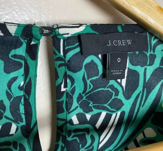 J.Crew CLEARANCE!  Patterned Blouse Size 0 Like New