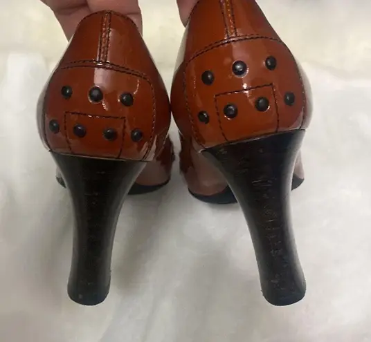 Tod's Tod’s Brown Leather Fringe Loafer Pumps