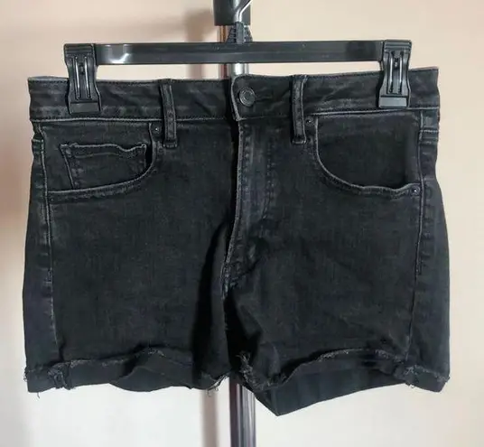 American Eagle  size 6 super hi rise shortie super super stretch shorts