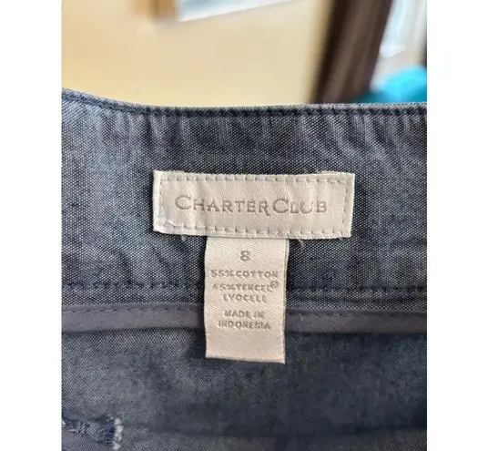 Charter Club Women's Skirt, Size 8, Blue