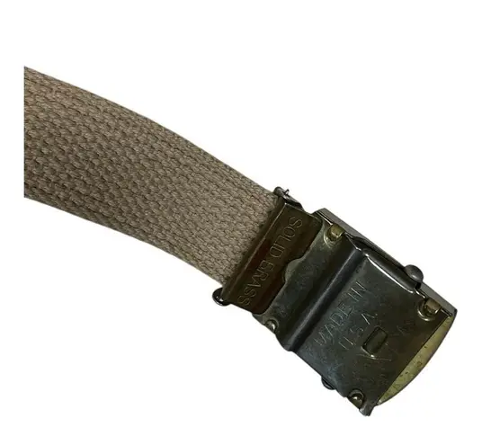 Vintage Cream and Gold Belt