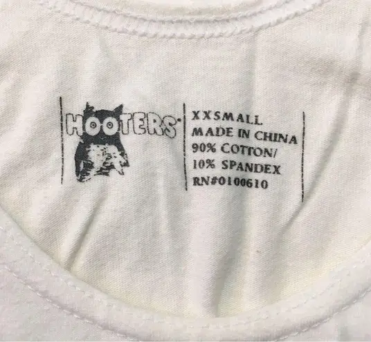 Hooters 🔃 Logo Waitress Uniform Tank Top