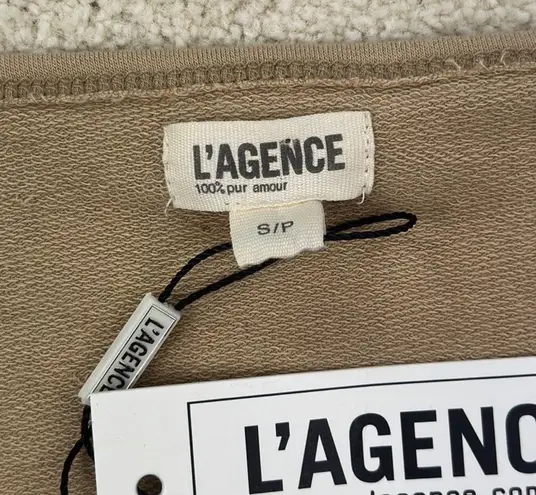 L'AGENCE L’AGENCE: Nude Camel Sweatshirt