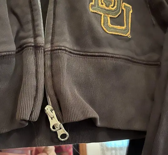 47 Brand Dark grey Baylor University zip hoodie