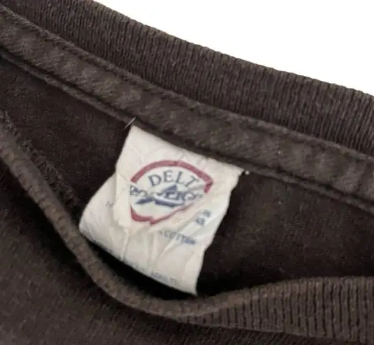 GEORGE STRAIT Tour T Shirt 2014 The Cowboy Rides Away Size Medium Brown