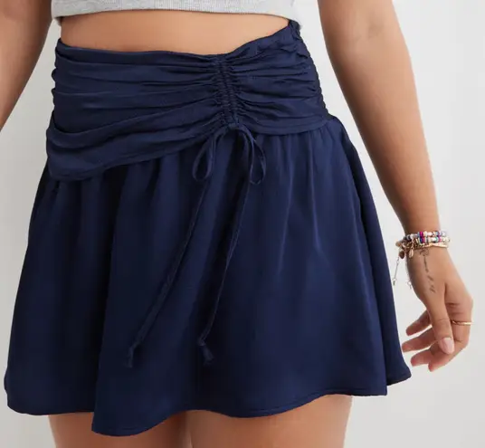 Aerie  Uptown Mini Skirt Ruched