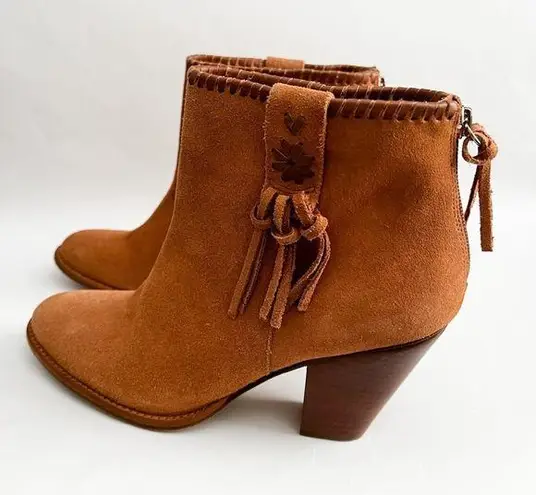 Jack Rogers  Greer Suede Boots Tan | US 9