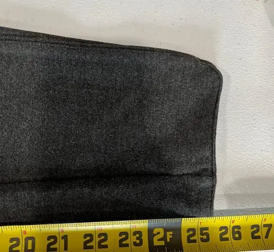 Seven7 Gray Pull On Cropped Leggings Stretch Waist Womens Size Large