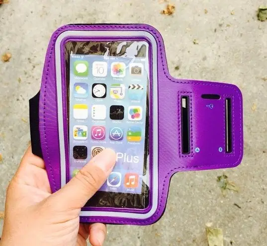 iPhone/Galaxy Sport Gym Exercise Armband Purple