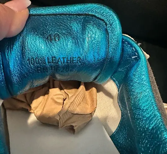 Zadig & Voltaire PARIS LEATHER MULTI PYTHON SNAKESKIN DISTRESSED SNEAKERS 40