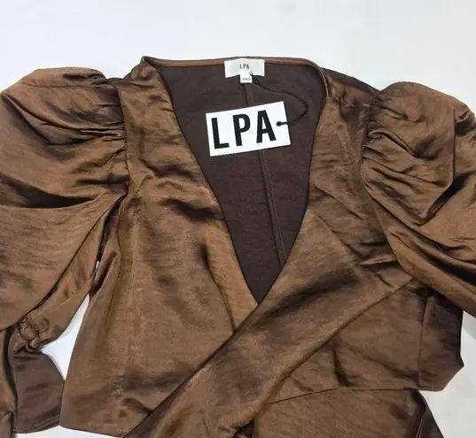 LPA Candy Top in Chocolate Brown XXS