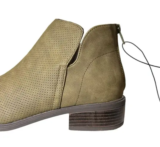 Serra  Ankle Boots Western Boho Perforated