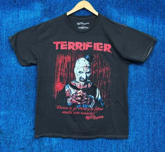 Ripple Junction Bloody Disgusting x Terrifier Art the Clown Horror Graphic T-Shirt Size Medium
