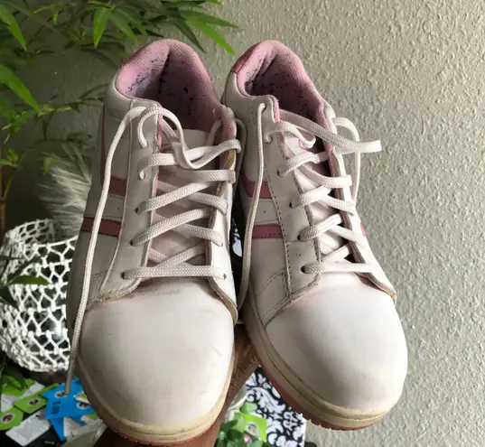 Pink and white chunky Sneakers Y2K Late 90s