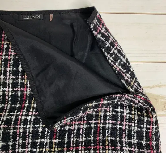 Tahari Tweed pencil skirt multicolor by
