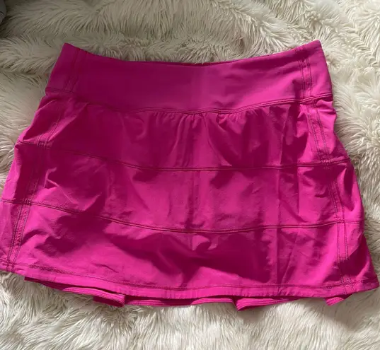 Lululemon Pace Rival Skirt Sonic Pink