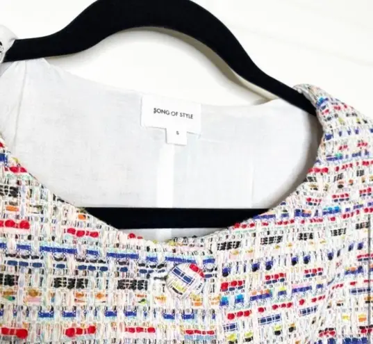 Song Of Style Elmo Jacket Top in Rainbow Multi