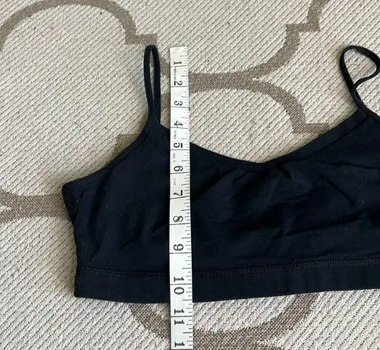 Lululemon  black no padding yoga lounge light support bra