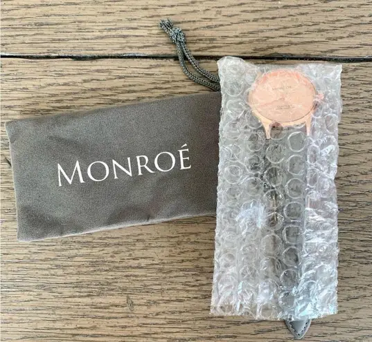 NWT Monroe Classique Wrist Watch in Sunburst Solerose Gray