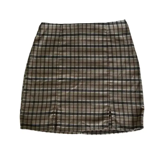 Full Tilt Plaid Skirt 