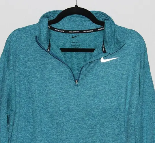 Nike  Dri-Fit Blue Quarter Zip Long Sleeve XL