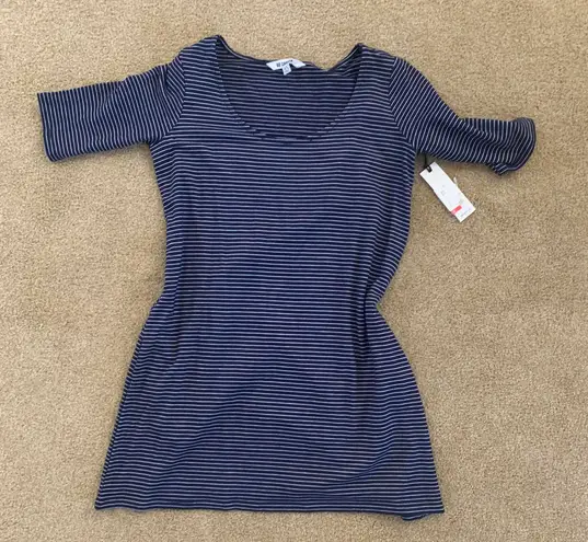 BB Dakota Striped Navy Dress Nordstrom Rack