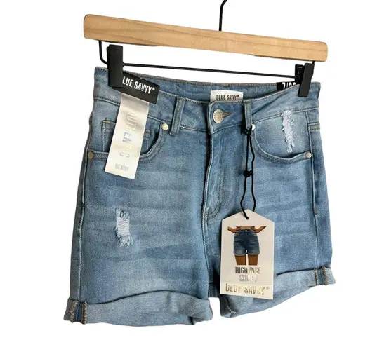 Blue Savvy High Rise Shorts