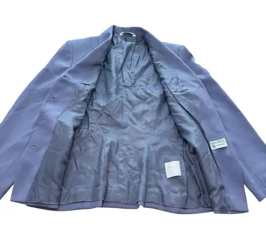 Laura Ashley lilac Wool Skirt Suit Set Womens Vintage (Blazer 8/Skirt 4)