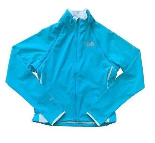 The North Face  Light Blue Lightweight Flight Series Zip Up Jacket S