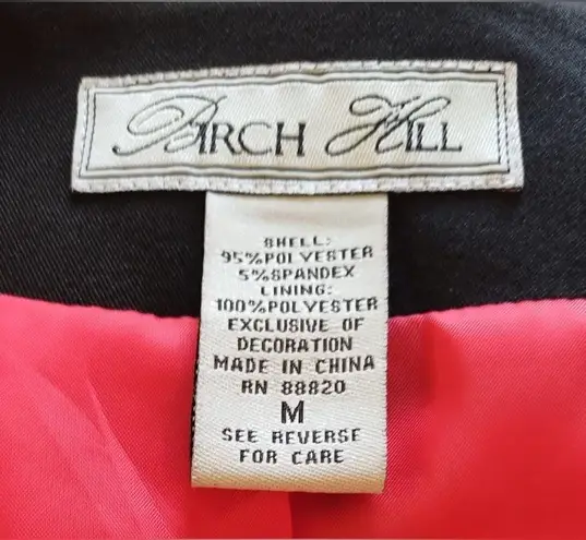 Vintage Birch Hill Multicolored Geometric Patterned Blazer Jacket Size Medium