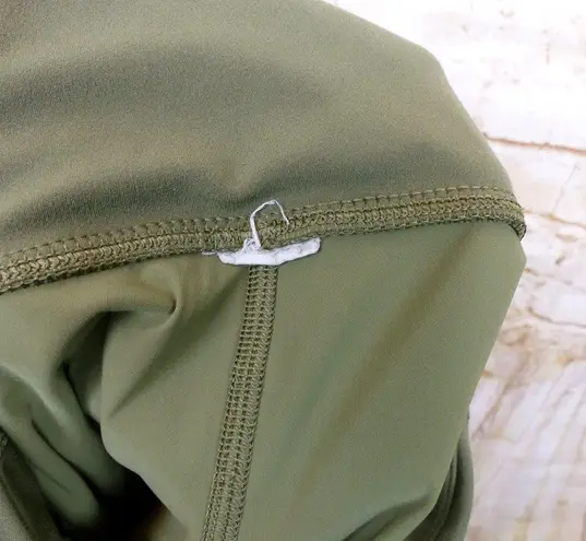 Lorna Jane Lorna Jean Swift Booty Support Ankle Biter Tight Leggings Womens S Olive Green