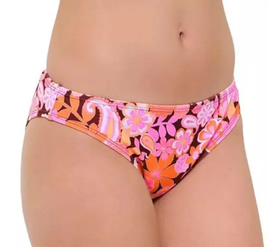 Ninety Nine Degrees Halter Cheeky Hipster Bikini Set Multi Coco Floral L/XXL NEW Pink Size undefined