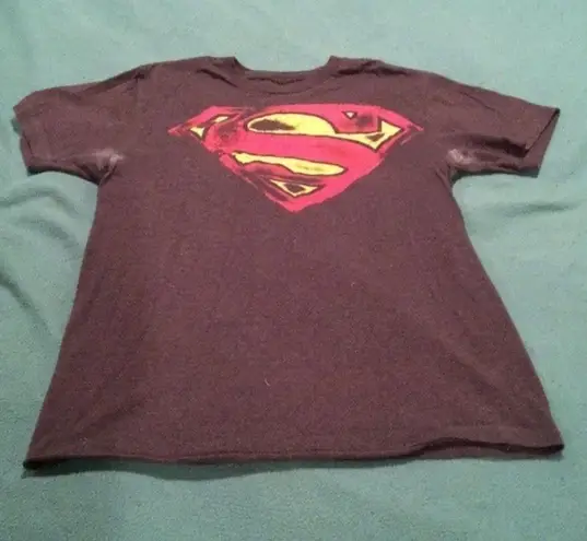 DC Comics Superman Logo Gray T-Shirt