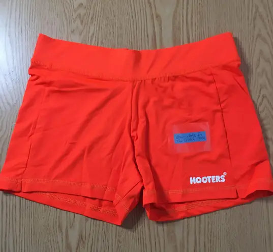 Hooters New Women’s Girls Uniform Shorts With A Small Flaw Size Large