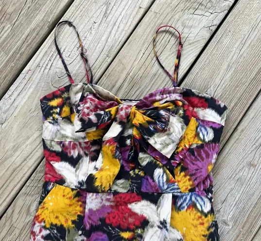 Moulinette Soeurs Anthropologie Tropica Jacquard Mini Dress Size 0