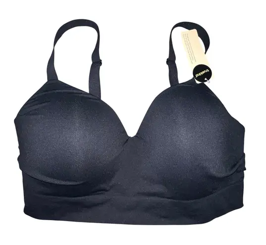 NWT Truekind Womens Shaper Bra 3XL Supportive Comfort Wireless Shaping Black Size 3X