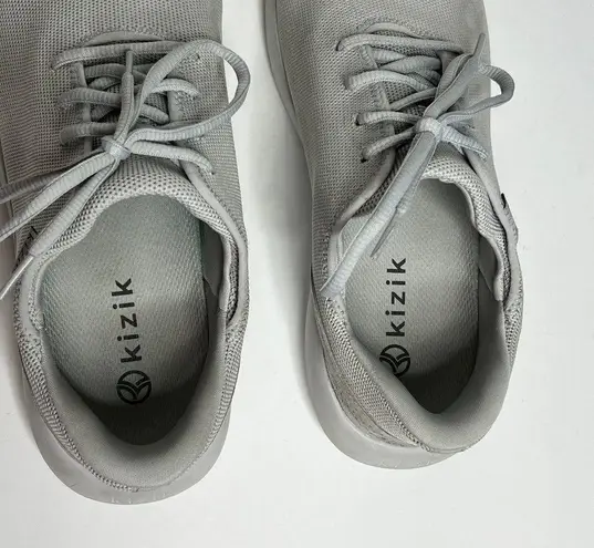 Kizik Madrid Eco Knit Pebble Grey Sneakers Women's Shoe Size 9.5