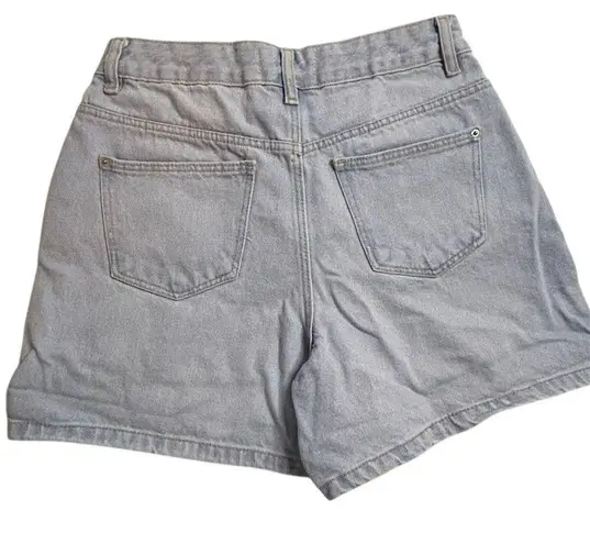 Urban Bliss Women's High Rise Denim Shorts Light Wash Blue Size 4 Casual Summer