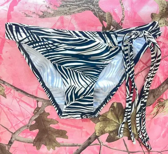 BCBGMAXAZRIA y2k vintage bcbg zebra print bikini bottoms